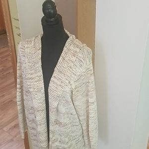 Duster cardigan sweater